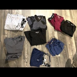 Greys anatomy/vera bradley scrubs M/L